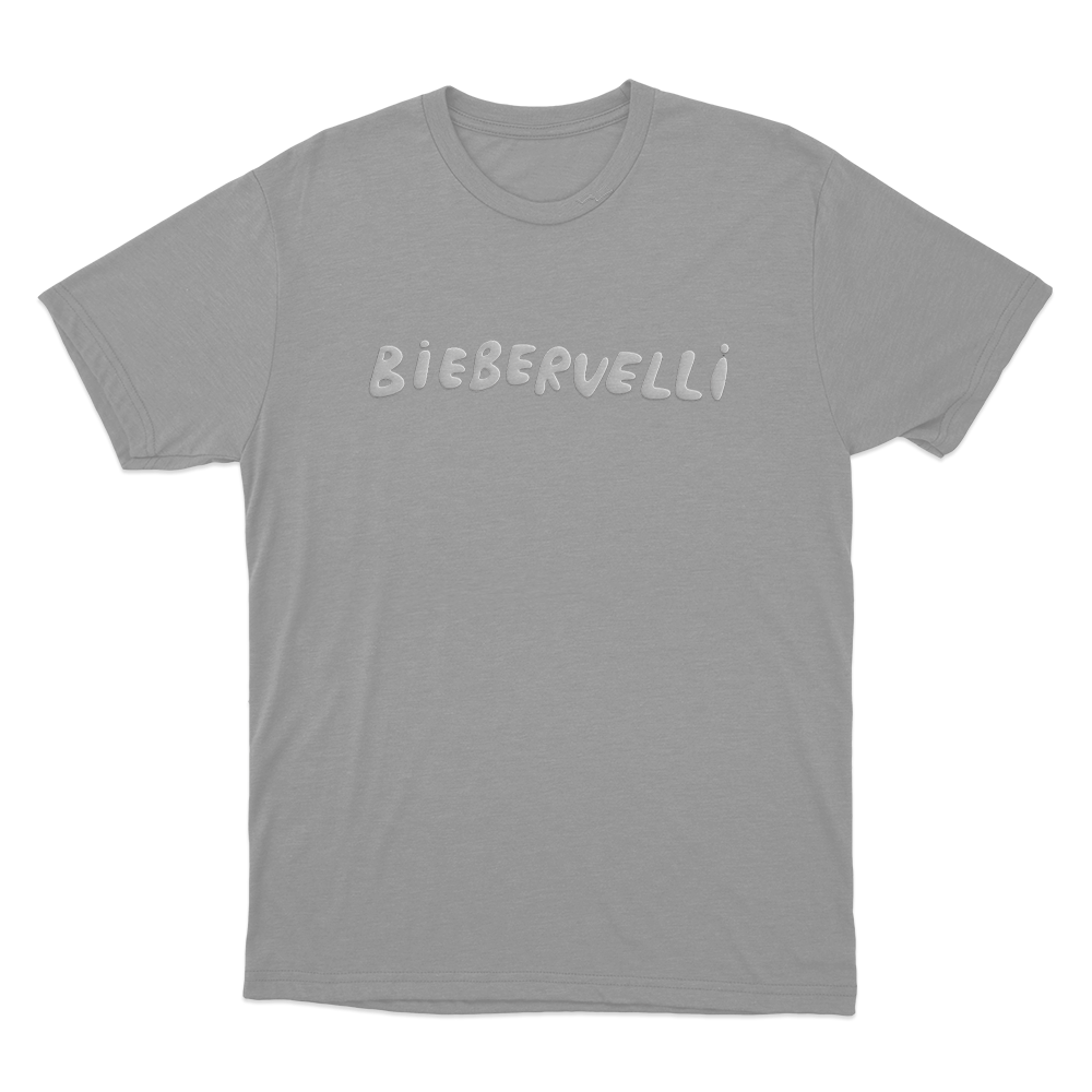 BieberVelli Unisex T Shirt Grey BieberVelli Unisex T Shirt Grey 1