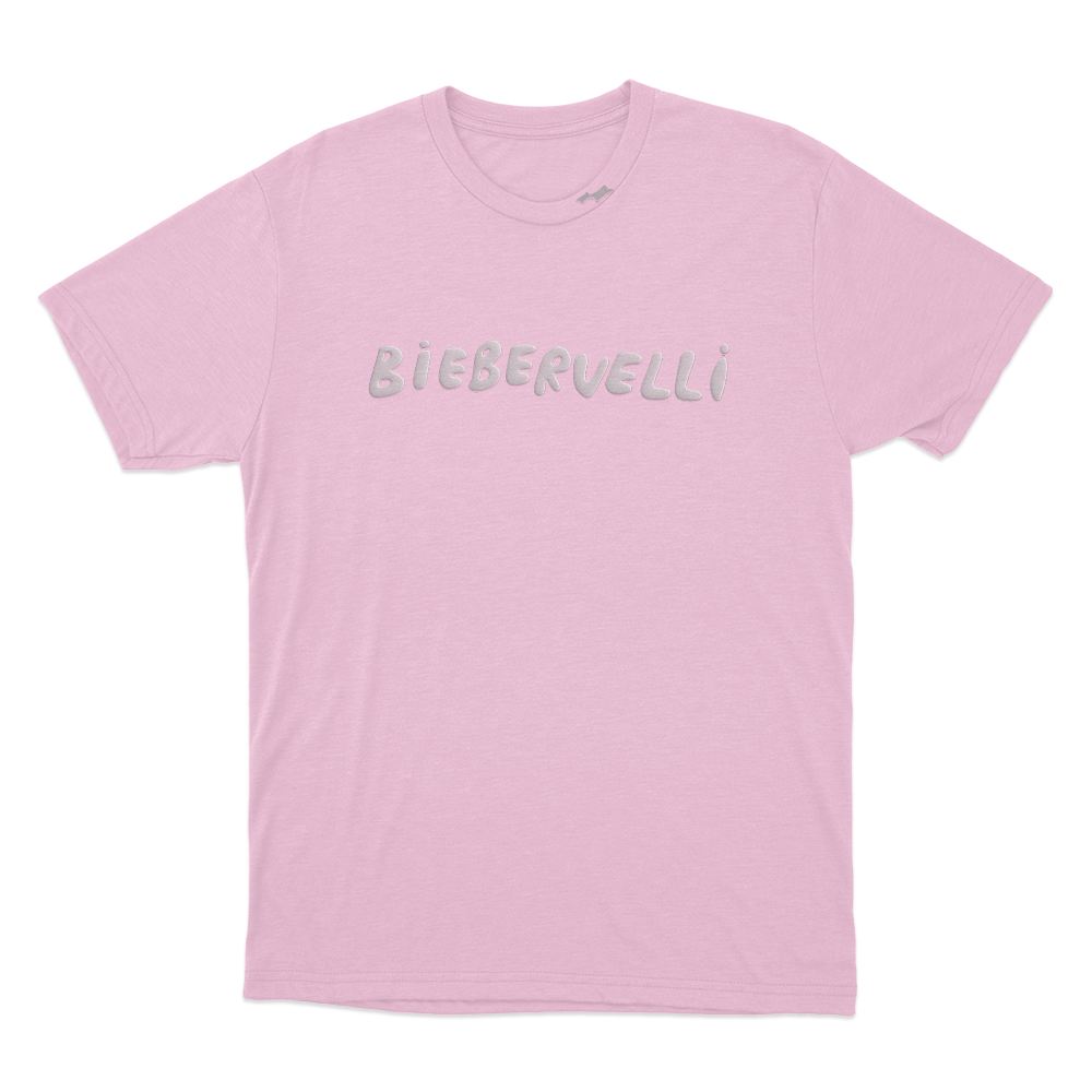 BieberVelli Unisex T Shirt Pink BieberVelli Unisex T Shirt Pink 1