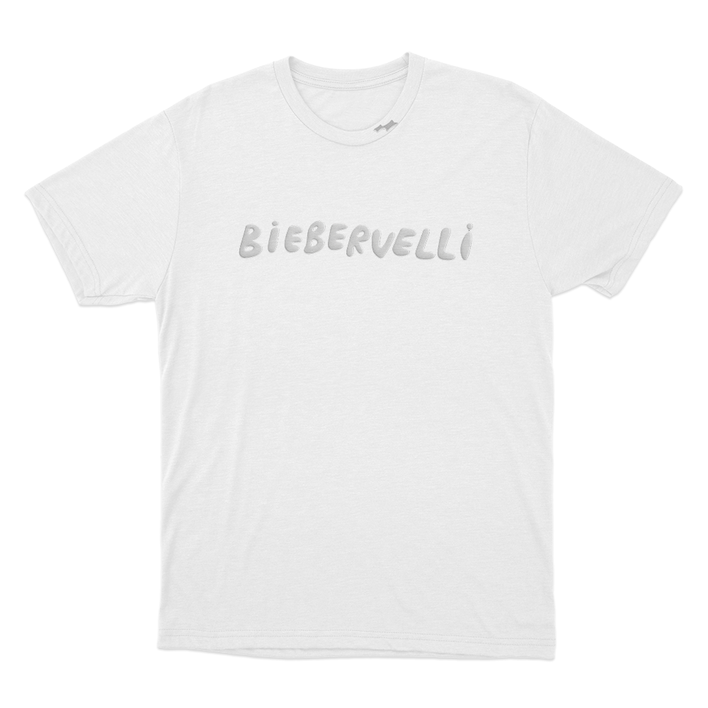 BieberVelli Unisex T Shirt White BieberVelli Unisex T Shirt White 1