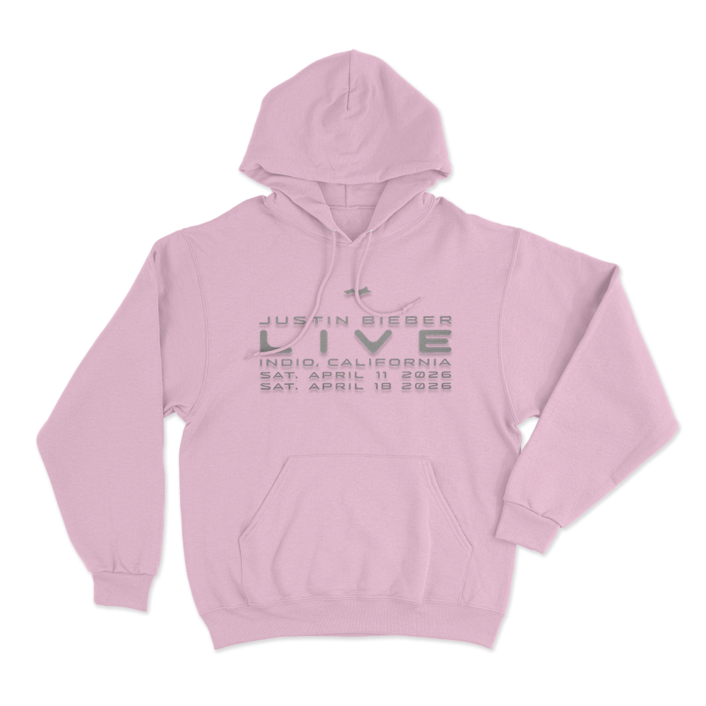 Justin Bieber Live Unisex Hoodie Pink Justin Bieber Live Unisex Hoodie Pink