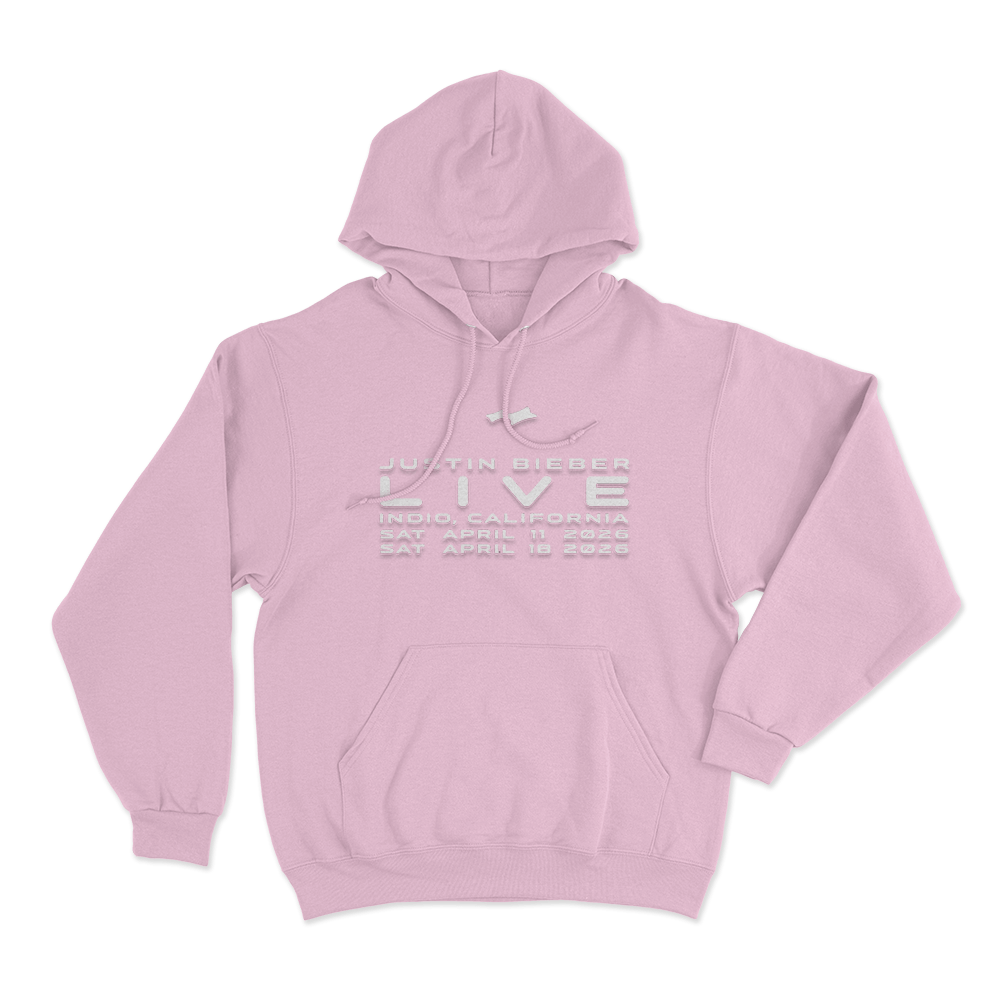 Live Unisex Hoodie Pink Live Unisex Hoodie Pink
