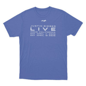 Live Unisex T Shirt Blue 1