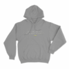 Not Clocking Unisex Hoodie Grey