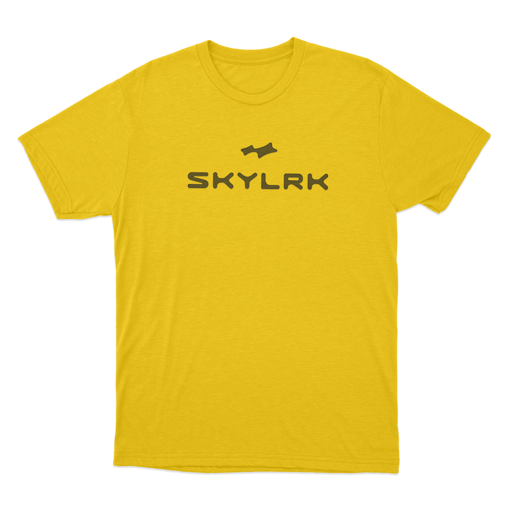 SKYLARK Unisex T Shirt Yellow SKYLARK Unisex T Shirt Yellow 1