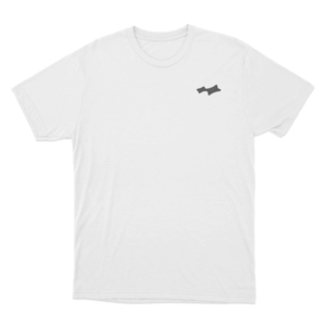 Skylrk Classical Logo Unisex T Shirt White 1