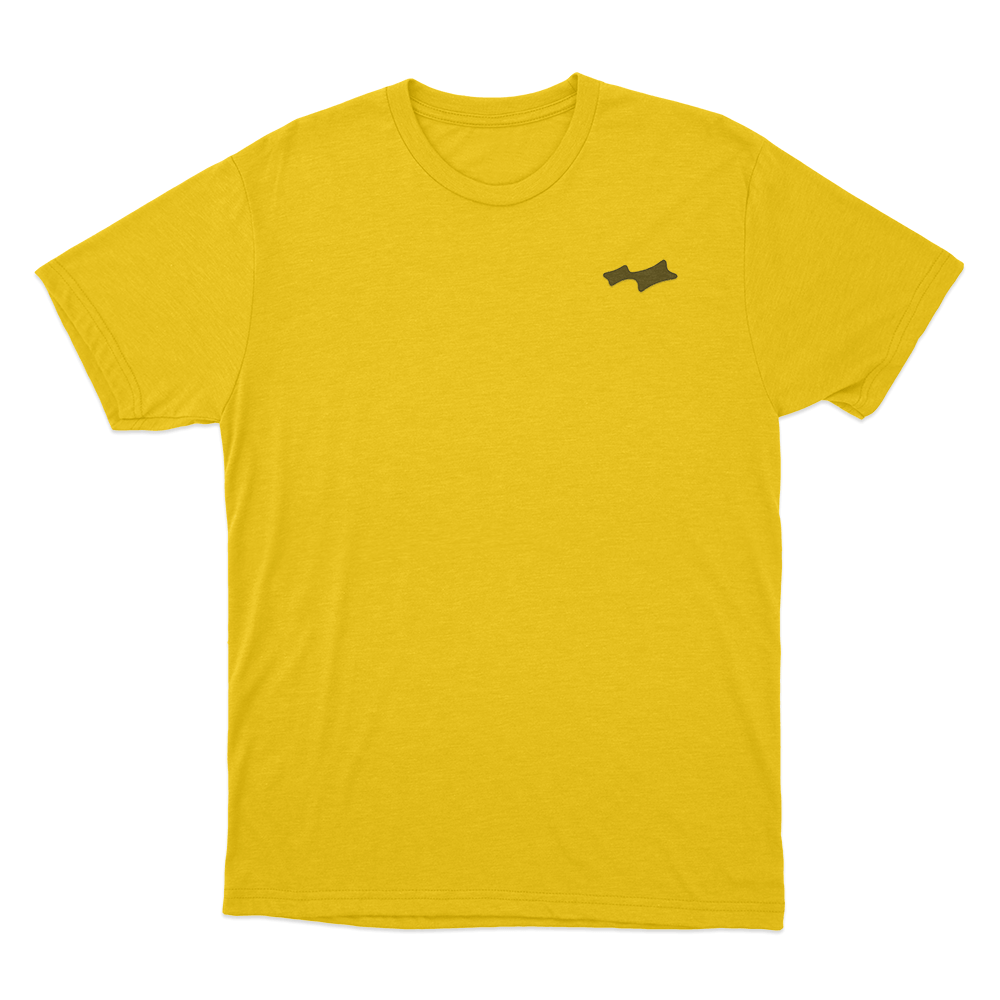 Skylrk Classical Logo Unisex T Shirt Yellow Skylrk Classical Logo Unisex T Shirt Yellow 1