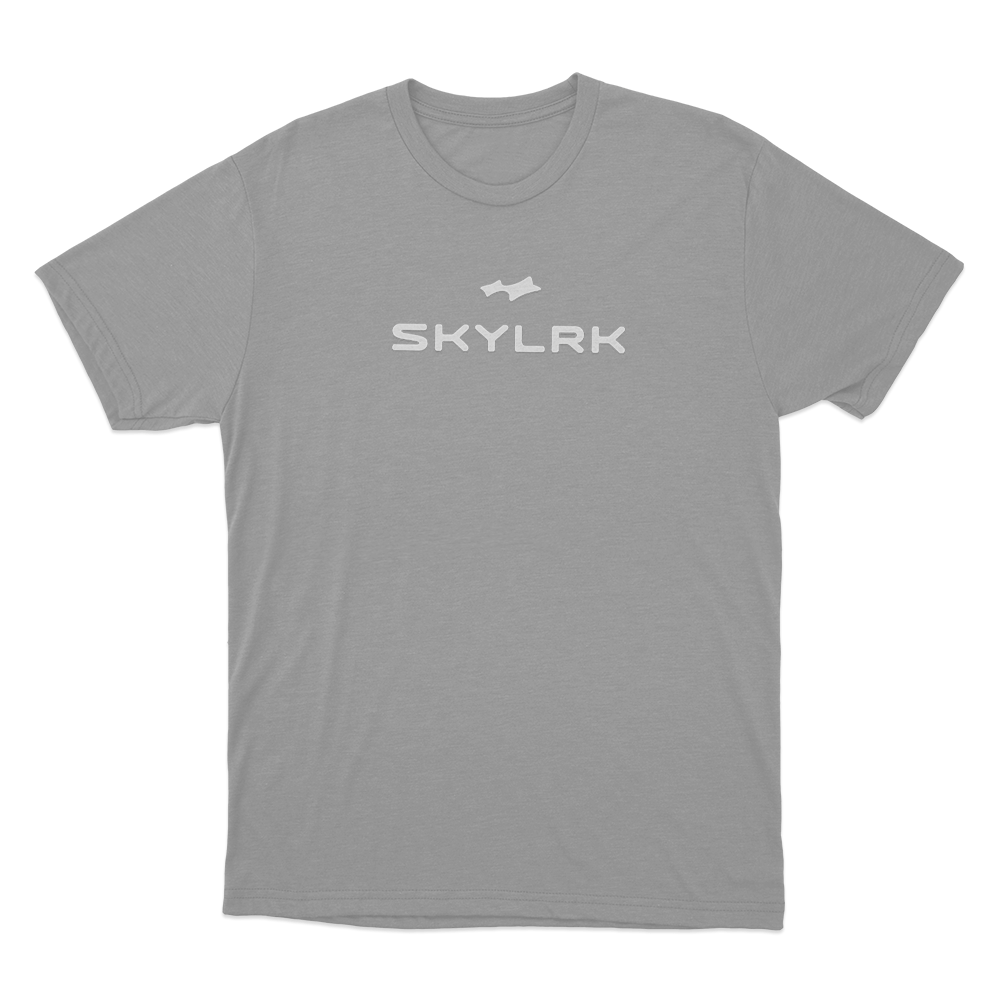 Skylrk Logo Unisex T Shirt Grey Skylrk Logo Unisex T Shirt Grey 1