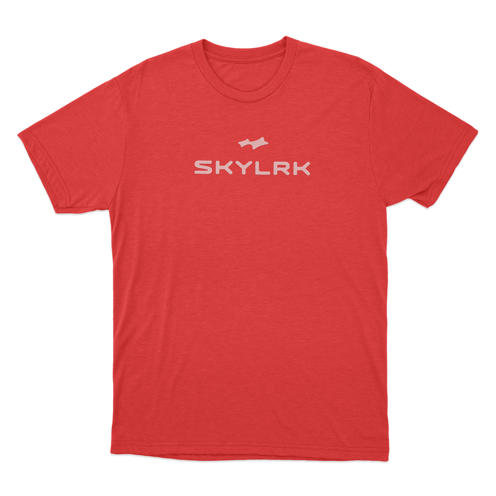 Skylrk Logo Unisex T Shirt Red Skylrk Logo Unisex T Shirt Red 1