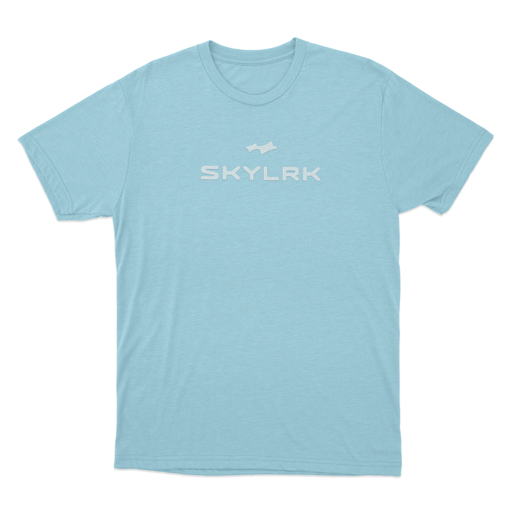 Skylrk Logo Unisex T Shirt Sky Blue Skylrk Logo Unisex T Shirt Sky Blue 1